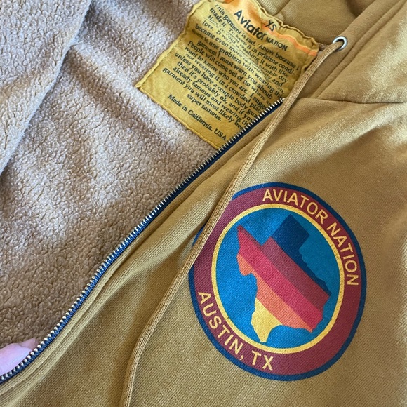 SOLD—Aviator Nation Zip-UP XS - Picture 14 of 14